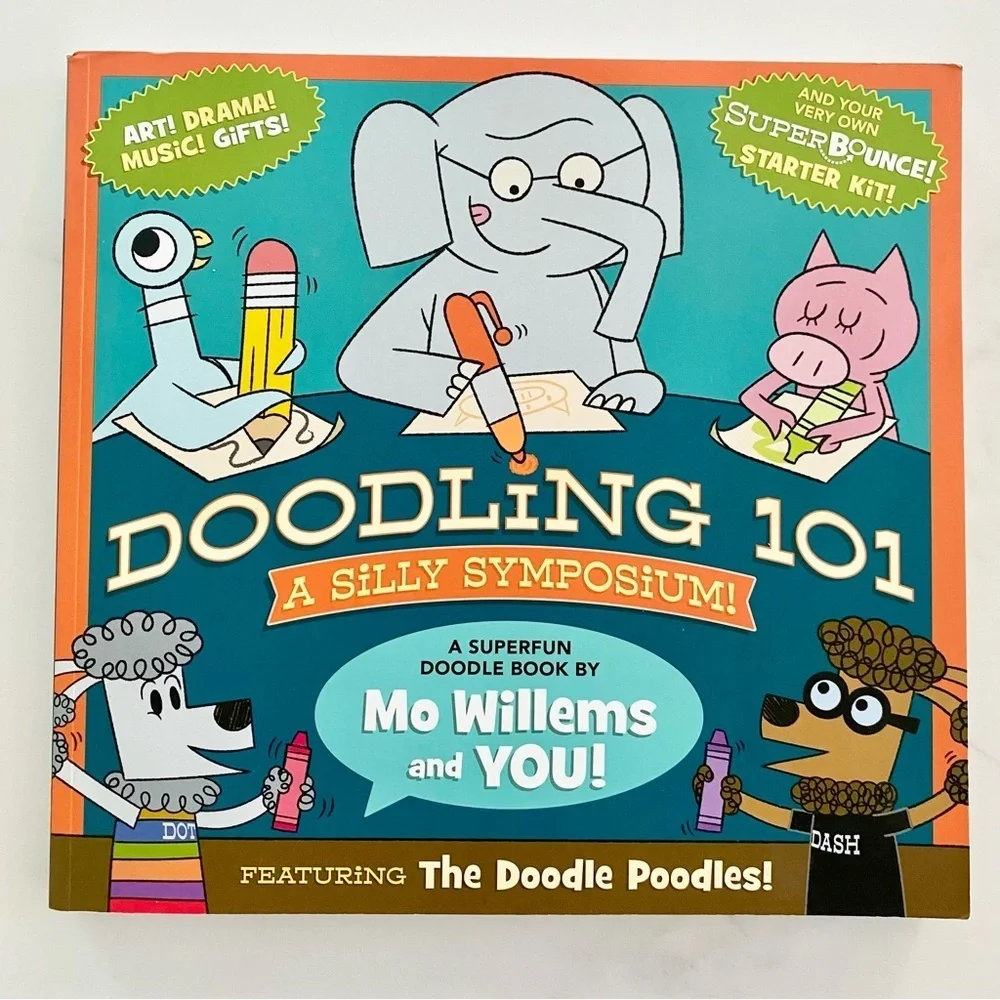 Elephant & Piggie Art-ivity and Doodling 101 Kids Book Set
